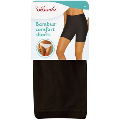 Bellinda BAMBUS Comfort Shorts vel. L dámské spodní šortky černé Bellinda BAMBUS Comfort Shorts vel. L dámské spodní šortky černé