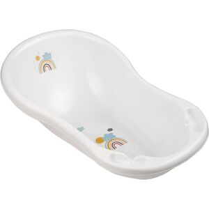 Baby Nellys - Rainbow - Bílá - 84 cm - Dětská vana Baby Nellys - Rainbow - Bílá - 84 cm - Dětská vana
