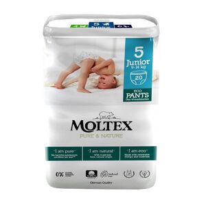 Moltex Pure & Nature Junior 9-14 kg plenkové kalhotky 20 ks