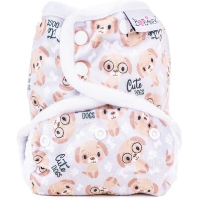 Bobánek Svrchní kalhotky extra jemné patentky 1 ks cute dogs Bobánek Svrchní kalhotky extra jemné patentky 1 ks cute dogs