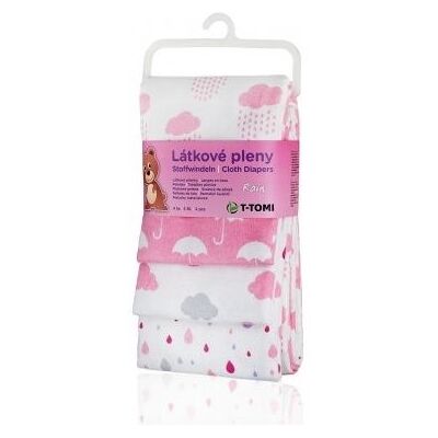 T-tomi Látkové pleny sada 4 ks déšť T-tomi Látkové pleny sada 4 ks déšť
