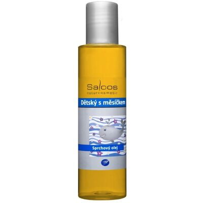 Saloos Sprchový olej dětský s měsíčkem 125 ml Saloos Sprchový olej dětský s měsíčkem 125 ml