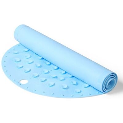 Babyono Baby Ono 55x35 cm Modrá protiskluzová koupelnová předložka - Koupelnová předložka Babyono Baby Ono 55x35 cm Modrá protiskluzová koupelnová předložka - Koupelnová předložka