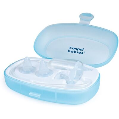 Canpol babies Hygienický nosní odsávač - Ruční, 1 ks Canpol babies Hygienický nosní odsávač - Ruční, 1 ks