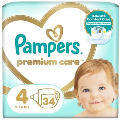 Pampers Velikost 4 Jednorázové pleny - Jednorázové pleny Pampers Velikost 4 Jednorázové pleny - Jednorázové pleny