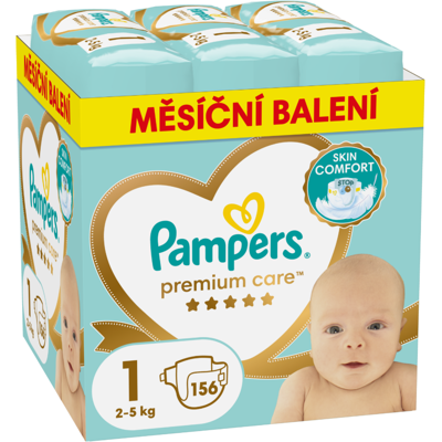 Pleny Pampers Premium Care - Citlivá pokožka, Až 12 hodin ochrany Pleny Pampers Premium Care - Citlivá pokožka, Až 12 hodin ochrany