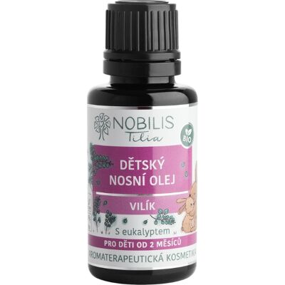 Nobilis Tilia Nosní Olej pro Děti Vilík - 20 ml Nobilis Tilia Nosní Olej pro Děti Vilík - 20 ml