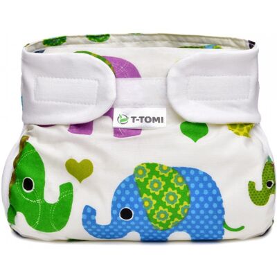 T-tomi Ortopedické abdukční kalhotky 5-9 kg 1 ks zelení sloni T-tomi Ortopedické abdukční kalhotky 5-9 kg 1 ks zelení sloni