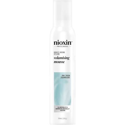Nioxin Pro Clinical Density Defend Styling volumising + Thickening Mousse, 200ml Nioxin Pro Clinical Density Defend Styling volumising + Thickening Mousse, 200ml