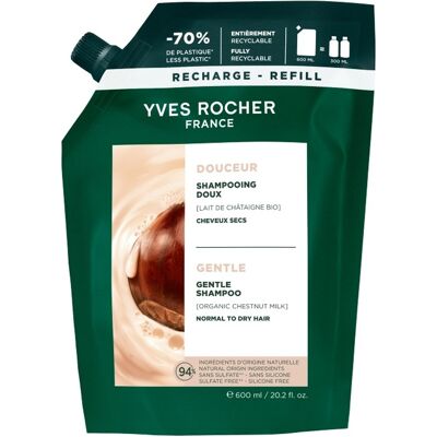 Yves Rocher Haircare Botanical Solutions Zjemňující šampon 600 ml Yves Rocher Haircare Botanical Solutions Zjemňující šampon 600 ml