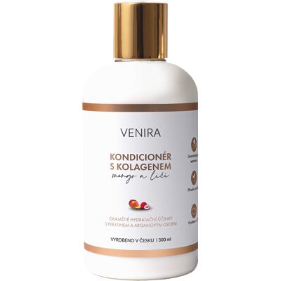 Kondicionér Venira s kolagenem - 300 ml - Pro všechny typy vlasů Kondicionér Venira s kolagenem - 300 ml - Pro všechny typy vlasů
