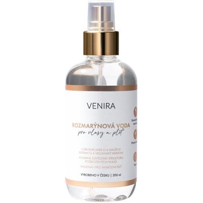 Venira Rozmarýn voda - Pleťové tonikum 200ml Venira Rozmarýn voda - Pleťové tonikum 200ml