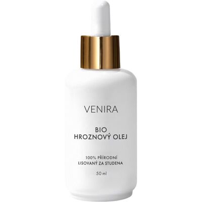 Venira - Olej z hroznových jader - 50 ml - - Obličejový olej Venira - Olej z hroznových jader - 50 ml - - Obličejový olej