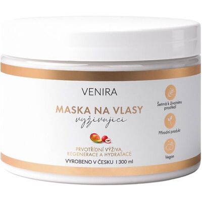Venira Maska na vlasy vyživující mango + liči 300 ml Venira Maska na vlasy vyživující mango + liči 300 ml