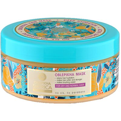 Natura Siberica Oblepikha Maska na vlasy pro suché a normální vlasy - 300ml Natura Siberica Oblepikha Maska na vlasy pro suché a normální vlasy - 300ml