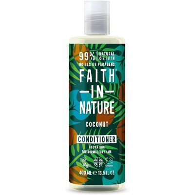 Kondicionér Kokos Faith In Nature - Pro Normální až Suché Vlasy - 400ml Kondicionér Kokos Faith In Nature - Pro Normální až Suché Vlasy - 400ml