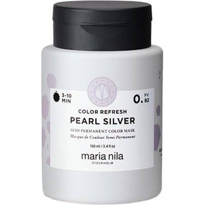 Maria Nila Colour Refresh Pearl Silver 0.92 barvicí maska 100 ml Maria Nila Colour Refresh Pearl Silver 0.92 barvicí maska 100 ml