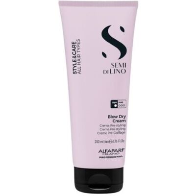 Alfaparf Milano Semi di Lino Style & Care Krém na sušení vlasů - Péče o vlasy Alfaparf Milano Semi di Lino Style & Care Krém na sušení vlasů - Péče o vlasy