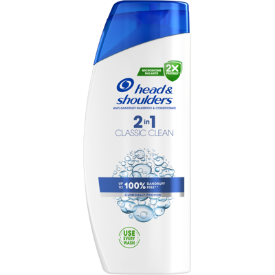 Head & Shoulders Classic Clean 2v1 - Šampon a kondicionér pro ženy Head & Shoulders Classic Clean 2v1 - Šampon a kondicionér pro ženy