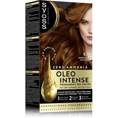 Syoss Oleo Intense Teplá měděná barva na vlasy - Typ vlasů Syoss Oleo Intense Teplá měděná barva na vlasy - Typ vlasů