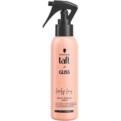 Schwarzkopf Taft x Gliss - Tepelně ochranný sprej na vlasy - 150ml Schwarzkopf Taft x Gliss - Tepelně ochranný sprej na vlasy - 150ml