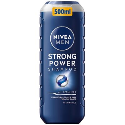 Nivea Men Strong Power šampon pro muže 500 ml Nivea Men Strong Power šampon pro muže 500 ml