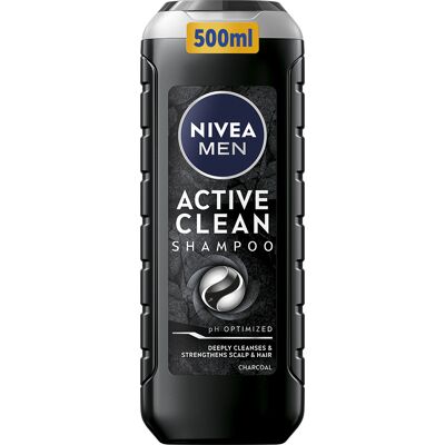 Nivea Men Active Clean šampon pro muže 500 ml Nivea Men Active Clean šampon pro muže 500 ml