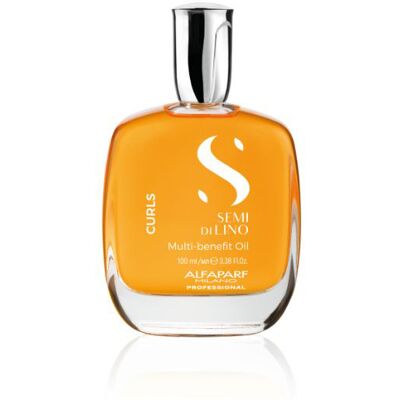 Alfaparf Milano Semi di Lino Curls Multi-Benefit Oil vlasový olej 100 ml Alfaparf Milano Semi di Lino Curls Multi-Benefit Oil vlasový olej 100 ml