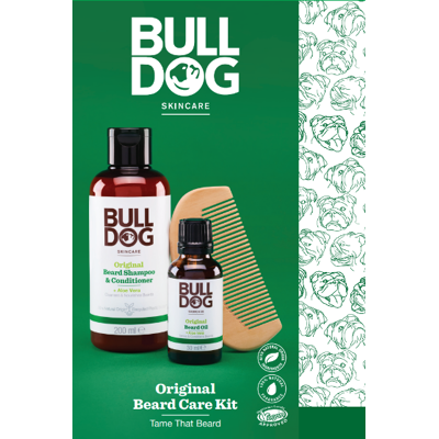 Bulldog Skincare Original Beard Care Kit pánský dárkový set Bulldog Skincare Original Beard Care Kit pánský dárkový set