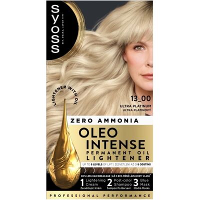 Syoss Oleo Intense Barva na vlasy 13-00 ultra platinový 50 ml Syoss Oleo Intense Barva na vlasy 13-00 ultra platinový 50 ml