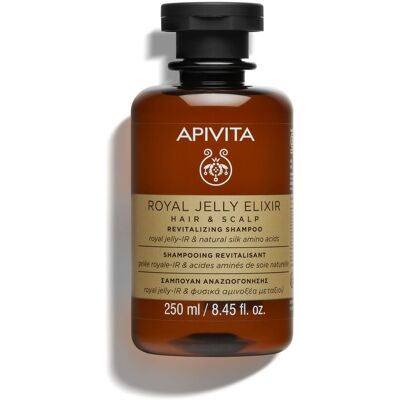 APIVITA Royal Jelly Elixir Revitalizing Shampoo revitalizační šampon 250 ml APIVITA Royal Jelly Elixir Revitalizing Shampoo revitalizační šampon 250 ml