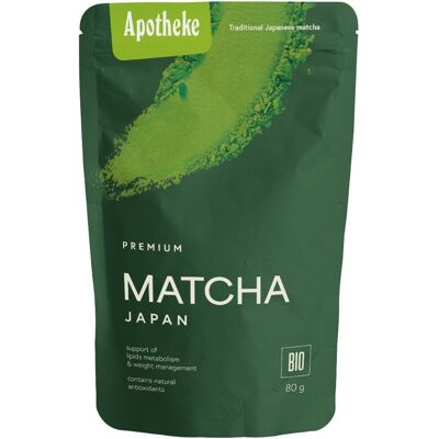 Apotheke Organic Matcha 80 g Apotheke Organic Matcha 80 g