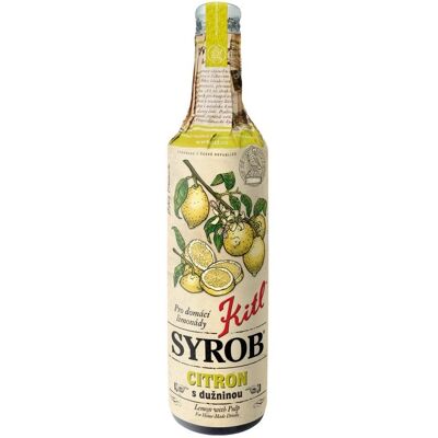 Kitl Syrob Citron s dužninou 500 ml Kitl Syrob Citron s dužninou 500 ml