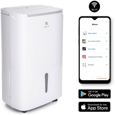 G21 Odvlhčovač Impact 40 kapacita 40l/24h, WiFi G21 Odvlhčovač Impact 40 kapacita 40l/24h, WiFi