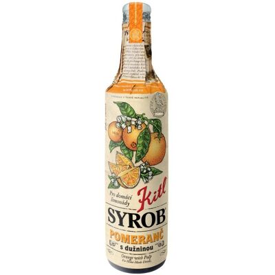 Kitl Syrob Pomeranč s dužninou 500 ml Kitl Syrob Pomeranč s dužninou 500 ml