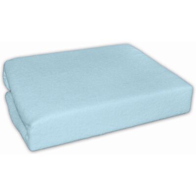 Baby Nellys Froté prostěradlo 140x70cm - modré Baby Nellys Froté prostěradlo 140x70cm - modré