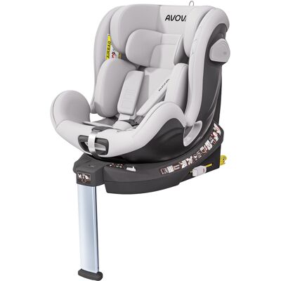 AVOVA Swan-fix I-SIZE 2024 Sky Grey 40-125cm AVOVA Swan-fix I-SIZE 2024 Sky Grey 40-125cm