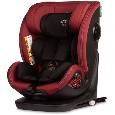 Caretero Dětská autosedačka Securo 40-150 cm, otočná, ISOFIX, i-Size, 40-150, červená Caretero Dětská autosedačka Securo 40-150 cm, otočná, ISOFIX, i-Size, 40-150, červená