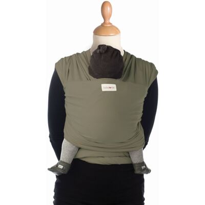 Babylonia - Tricot-Slen Bamboo - Khaki Green - Bamboo - Baby wrap Babylonia - Tricot-Slen Bamboo - Khaki Green - Bamboo - Baby wrap
