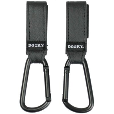 Dooky Háčky na kočárek Buggy Hook Small 2 ks black Dooky Háčky na kočárek Buggy Hook Small 2 ks black