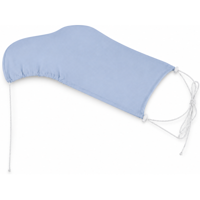 Baby Nellys Mušelínová sluneční stříška na kočárek NATURE - jeans Baby Nellys Mušelínová sluneční stříška na kočárek NATURE - jeans