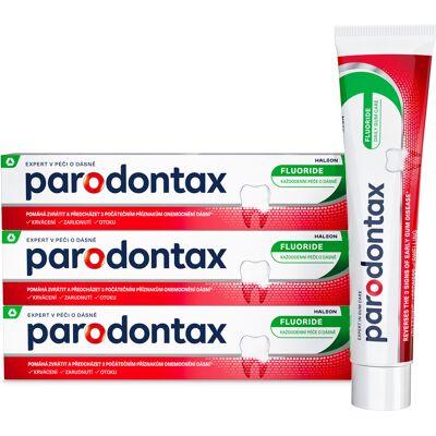 Parodontax Fluoride zubní pasta 3x75 ml Parodontax Fluoride zubní pasta 3x75 ml