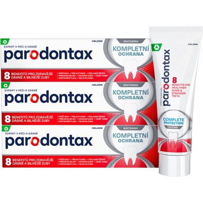 Parodontax Kompletní ochrana Whitening zubní pasta 3x75 ml Parodontax Kompletní ochrana Whitening zubní pasta 3x75 ml