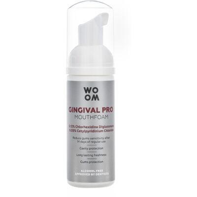 WOOM GINGIVAL PRO s CHX ústní pěna 50 ml WOOM GINGIVAL PRO s CHX ústní pěna 50 ml
