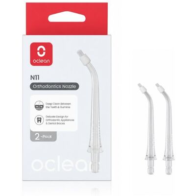 Oclean N11 W10 náhradní trysky ortodontické 2 ks Oclean N11 W10 náhradní trysky ortodontické 2 ks
