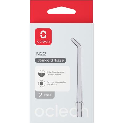 Oclean Oclean W10 Lite N22 náhradní trysky 2 ks čiré Oclean Oclean W10 Lite N22 náhradní trysky 2 ks čiré