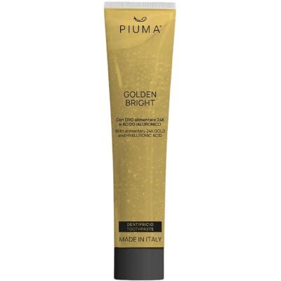 Piuma Přírodní zubní pasta Golden Bright 75 ml Piuma Přírodní zubní pasta Golden Bright 75 ml