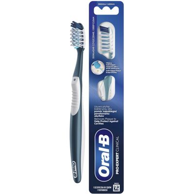 Oral-B Cross Action PRO Expert Clinical Medium manuální zubní kartáček 1 ks Oral-B Cross Action PRO Expert Clinical Medium manuální zubní kartáček 1 ks