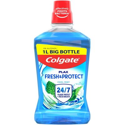 Colgate Plax Cool Mint ústní voda 1000 ml Colgate Plax Cool Mint ústní voda 1000 ml