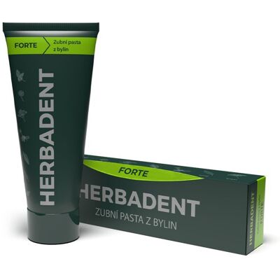 Herbadent Forte zubní pasta z bylin 75 g Herbadent Forte zubní pasta z bylin 75 g